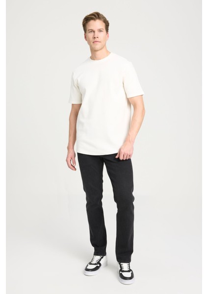 W241404104 Düz O Yaka T-Şhırt Ecru fiyatları