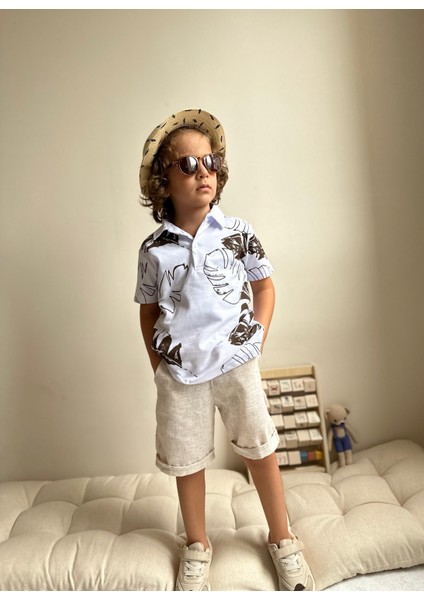Yigit Butik Polo Yaka Şortlu Erkek Çocuk Takım fırsatları