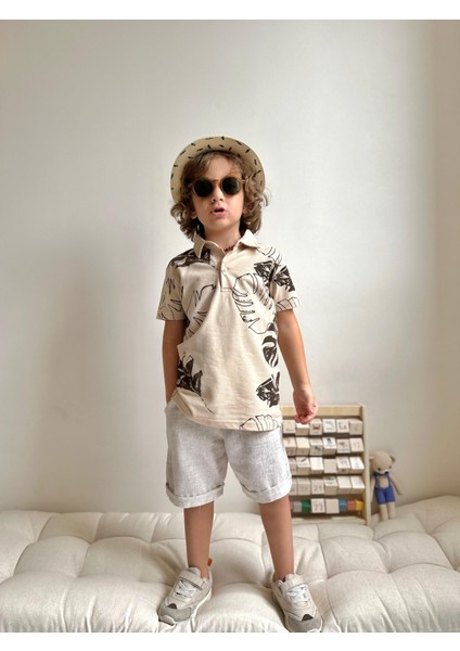 Yigit Butik Polo Yaka Şortlu Erkek Çocuk Takım