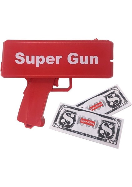 Zeynp Hobi Dünyam Super Money Gun - Para Saçma Tabancası