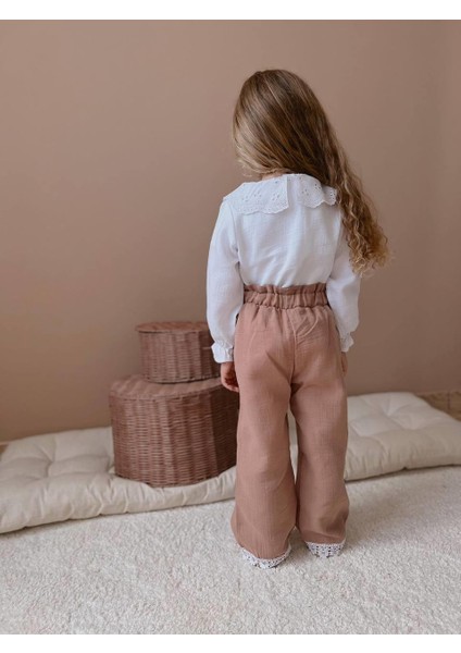 Yigit Butik Müslin Kumaş Kız Çocuk Takım
