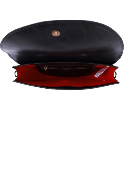 Cachet Parlak Siyah Kadın El Çantası modelleri