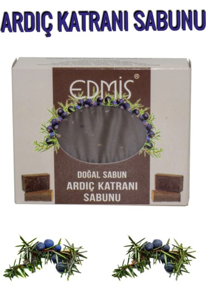 Ardıç Katranı Sabunu Geleneksel El Yapımı Doğal Kokulu 100 gr (Organik Saf Sabun)