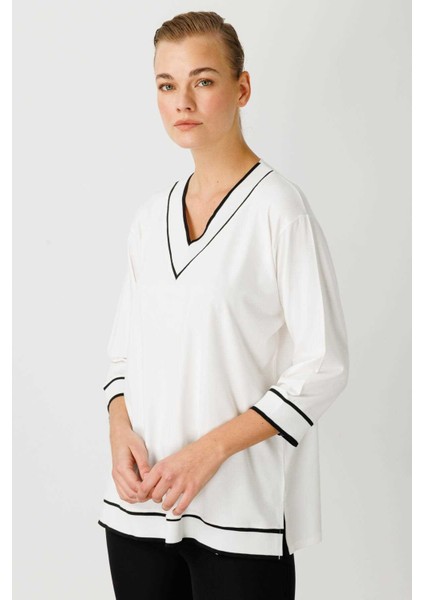 Ribana Kombinli Penye Bluz modelleri