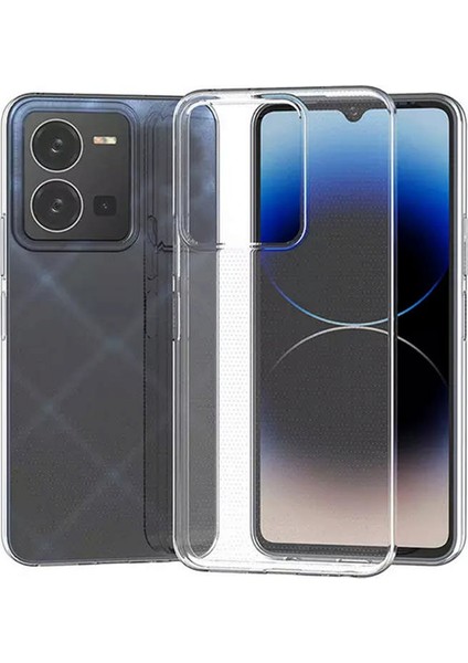 Vivo Y22S Kılıf Lüx Şeffaf Silikon 327107