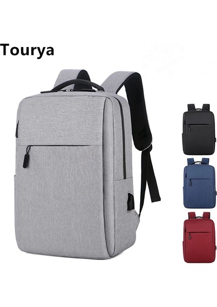 Kırmızı Tourya Taşınabilir Sırt Çantası Dizüstü Bilgisayar Çantası Evrak Çantaları Seyahat Sırt Çantaları Iş Rahat Dizüstü Paketi Durumda Eğlence Mochila (Yurt Dışından) fırsatları