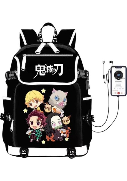 Stil 06 Demon Slayer Cosplay Sırt Çantası Öğrenci Okul Omuz Çantası Iş Çok Fonksiyonlu Büyük Kapasiteli Bilgisayar Çantası Seyahat Sırt Çantası (Yurt Dışından) fiyatları