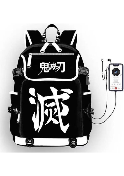 Stil 06 Demon Slayer Cosplay Sırt Çantası Öğrenci Okul Omuz Çantası Iş Çok Fonksiyonlu Büyük Kapasiteli Bilgisayar Çantası Seyahat Sırt Çantası (Yurt Dışından) modelleri