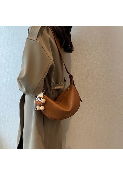 Kahverengi Küçük Çanta Kadınlar Için Yeni Marka Çanta Kadın Kızlar Tasarımcı Hakiki Deri Crossbody Omuzdan Askili Çanta Bayanlar Tote Şık Zadig (Yurt Dışından)