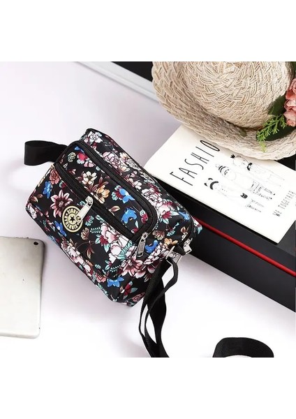 Altın Krizantem 2023 Rahat Tasarımcı Kadın Omuz Çantası Naylon Kadın Çanta Omuz Çantası Su Geçirmez Kız Haberci Çanta Crossbody Kadınlar Küçük (Yurt Dışından)