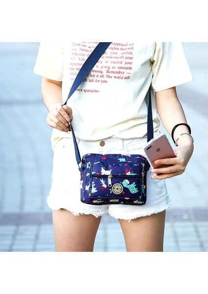 Altın Krizantem 2023 Rahat Tasarımcı Kadın Omuz Çantası Naylon Kadın Çanta Omuz Çantası Su Geçirmez Kız Haberci Çanta Crossbody Kadınlar Küçük (Yurt Dışından) indirimleri