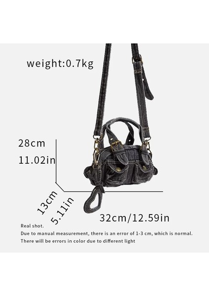 Siyah Kadın Kanvas Omuz Çantası Kore Tarzı Moda Çanta Düz Renk 2024 Yeni Kış Koltukaltı Çanta Lüks Tasarım Dizel Çanta (Yurt Dışından) modelleri