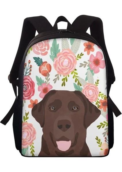 HBCS000059Z87 15 Inç Hycool Bulldog Husky Köpek Alman Çoban Boston Terrier Baskı Sırt Çantası Çocuklar Genç Sırt Çantası Okul Çantası Çocuk Bolsas (Yurt Dışından)