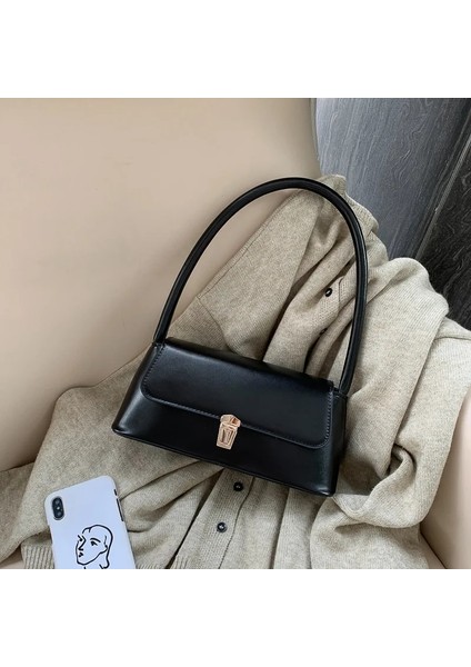 Kahverengi Koltuk Altı Çantası Kadın Çantası 2023 Fransız Fashionniche Çanta Batı Tarzı Yeni Trendy Taşınabilir Tüm Maç Ins Omuz Çantası Çanta (Yurt Dışından)