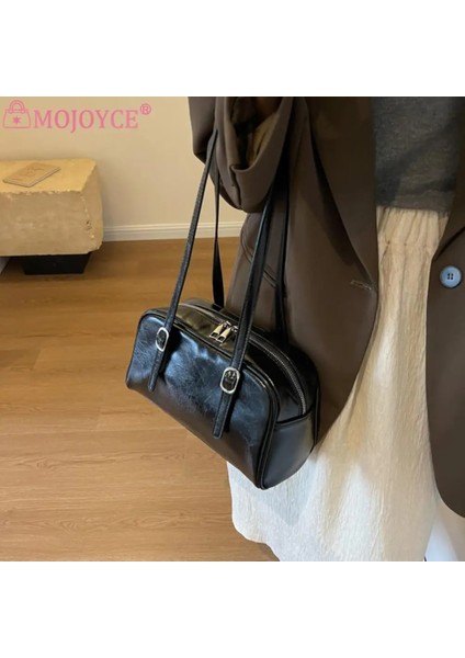 Kahverengi Kadın Omuz Çantası Düz Renk Moda Çanta Ayarlanabilir Askı ile Crossbody Çanta Koltukaltı Çanta Iş Alışveriş Seyahat Için (Yurt Dışından) modelleri