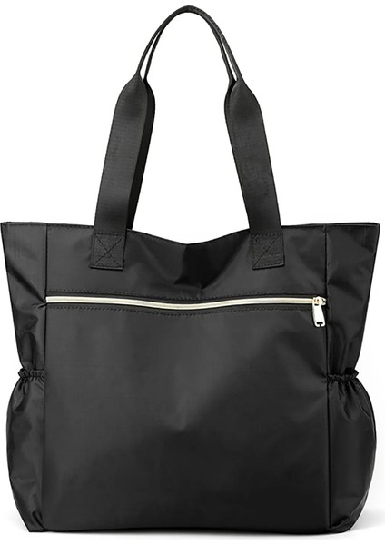 Bu1 Bir Boyut Tote Çanta Kadın Büyük Hafif Naylon Omuz Çantaları ve Seyahat Çalışma Çantası Leopar Tote Çanta Сумка Женская Dropshiping (Yurt Dışından) modelleri