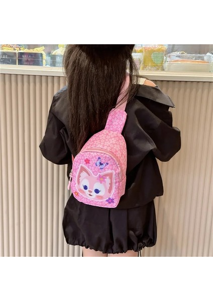 13-13X18X7CM Disney Çocuk Göğüs Çantası Lilo ve Dikiş Karikatür Kanvas Crossbody Çanta Kızlar Için Sevimli Prenses Elsa Mickey Mouse Omuzdan Askili Çanta (Yurt Dışından) fırsatları