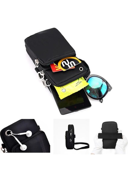 7fish Mektup C Küçük Crossbody Çanta Cep Telefonu Çantası Kadın Çanta Kanvas Cep Telefonu Çanta Balık Serisi Seyahat Omuz Çantası 2024 Yeni (Yurt Dışından) fırsatları