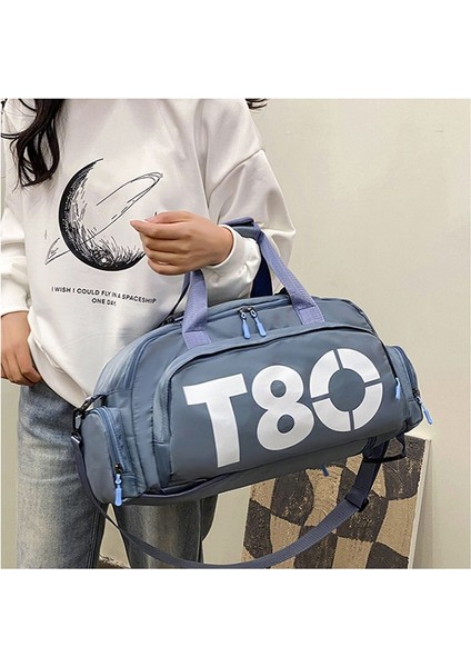 Mor Kadın Çanta T80 Spor Salonu Spor Sırt Çantası Adam El Çantası Spor Seyahat Tote Ayakkabı Omuz Duffle Crossbody Taşınabilir Boston Çanta (Yurt Dışından) modelleri