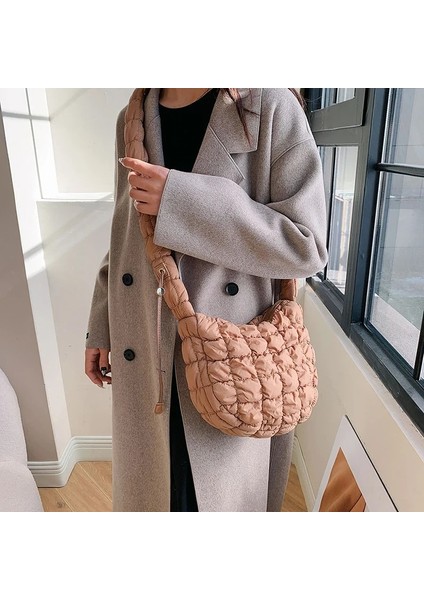 Açık Mavi 30CMX25CMX8CM Sol Taraf Küçük Naylon Tasarım 2023 Trend Kore Moda Omuz Çantaları Kadınlar Için Basit Crossbody Çanta Çanta Bayan Seyahat Hobo Çanta (Yurt Dışından) indirimleri