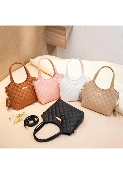 Siyah Moda 2023 Kadın Çantası Minimalist Tote Çanta Büyük Kapasiteli Banliyö Crossbody Çanta (Yurt Dışından) fırsatları