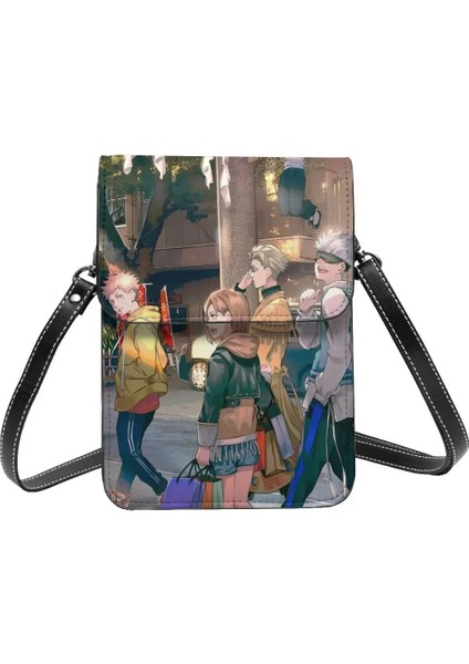 Stil 3 Bir Boyut Gojo Yuji Itadori Megumi Fushiguro Nobara Omuz Çantası Jujutsu Kaisen Alışveriş Eğlenceli Seyahat Kadın Cep Telefonu Çantası Hediyeler Retro Çanta (Yurt Dışından) fiyatları