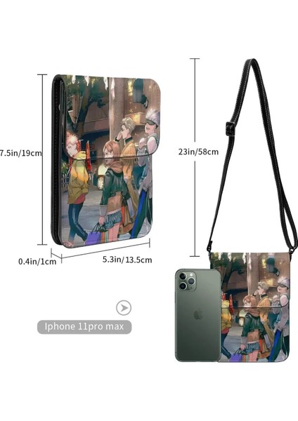 Stil 3 Bir Boyut Gojo Yuji Itadori Megumi Fushiguro Nobara Omuz Çantası Jujutsu Kaisen Alışveriş Eğlenceli Seyahat Kadın Cep Telefonu Çantası Hediyeler Retro Çanta (Yurt Dışından) fırsatları