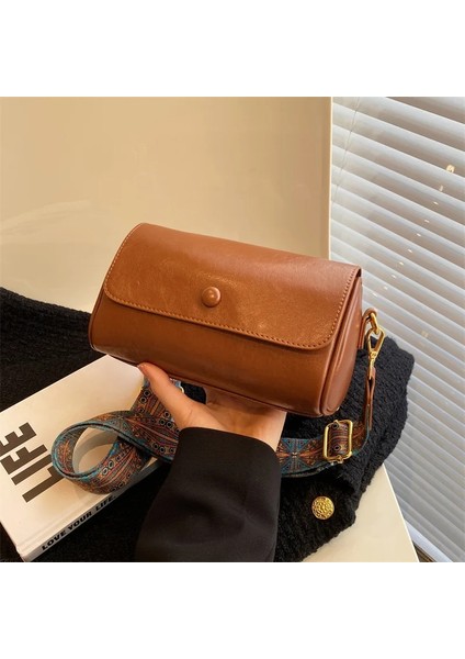 Kahve 20X13X11CM Marka Özgünlük Tasarım Kadın Çanta 2023 Lüks Çanta Bolso Çoğaltma Moda Retro Çanta Kadın Omuz Çantası Messenger Çanta (Yurt Dışından) modelleri