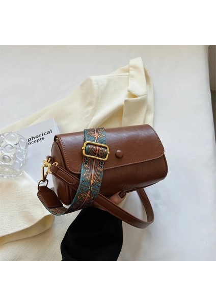 Kahve 20X13X11CM Marka Özgünlük Tasarım Kadın Çanta 2023 Lüks Çanta Bolso Çoğaltma Moda Retro Çanta Kadın Omuz Çantası Messenger Çanta (Yurt Dışından) fırsatları