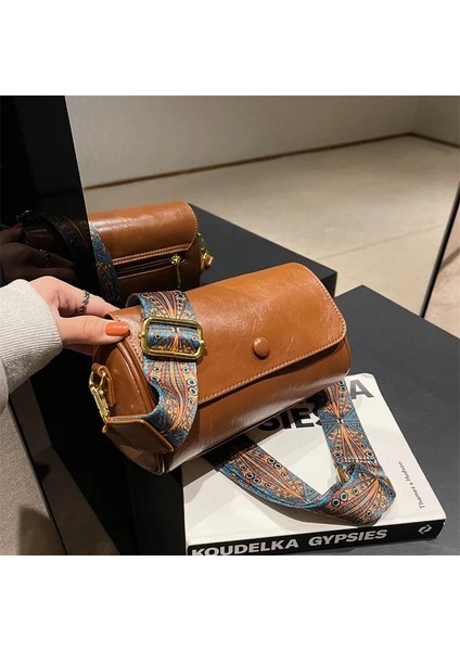 Kahve 20X13X11CM Marka Özgünlük Tasarım Kadın Çanta 2023 Lüks Çanta Bolso Çoğaltma Moda Retro Çanta Kadın Omuz Çantası Messenger Çanta (Yurt Dışından) indirimleri