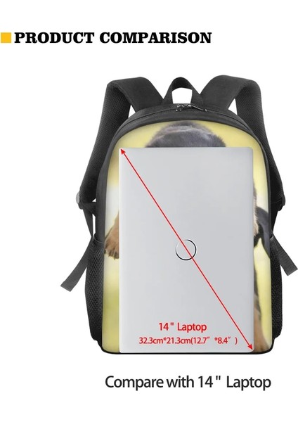HBCS000054Z87 15 Inç Hycool Bulldog Husky Köpek Alman Çoban Boston Terrier Baskı Sırt Çantası Çocuklar Genç Bookbag Okul Çantası Çocuk Bolsas (Yurt Dışından) indirimleri