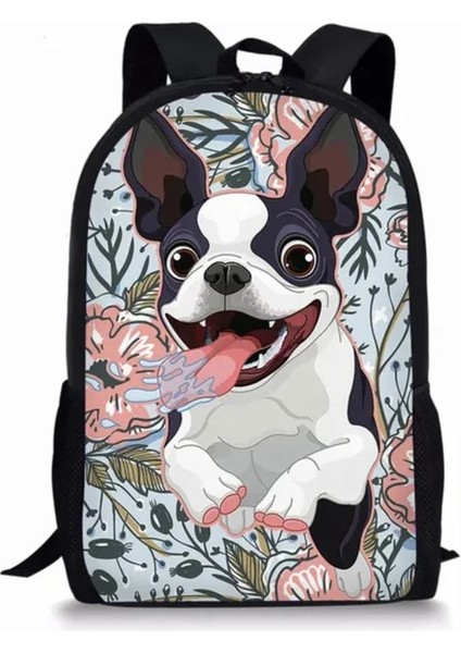 Stil 5 Sevimli Boston Terrier Köpek Baskı Kızlar Için Genç Rahat Sırt Çantası Erkek Gizli Sakli Konusmalar Anaokulu Çocuklar Okul Çantaları (Yurt Dışından) fiyatları