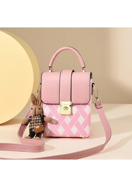 Fotoğraf Rengi 14X8X18CM Yeni Kadın Telefonu Çantası 2023 Yeni Küçük Alışveriş Çantaları Bayan Küçük Crossbody Çanta Kadın Damalı Küçük Kare Çanta (Yurt Dışından) indirimleri