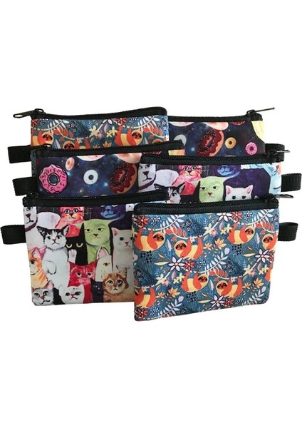 LQBDOUYGX10W Bichon / Frise Beagle / Boston Terrier Köpek Baskı Madeni Para Çanta Kadın Kimlik Kredi Kartı Tutucu Mini Para Para Çantaları Rahat Cüzdan Hediye (Yurt Dışından) modelleri