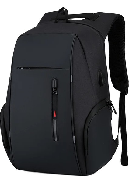 Siyah Iş 15.6 16 17 Inç Dizüstü Su Geçirmez Sırt Çantası Kadın USB Okul Çantaları Erkekler Anti Hırsızlık Sırt Çantası Kida Schoolbag Mochila Hombre (Yurt Dışından) fiyatları
