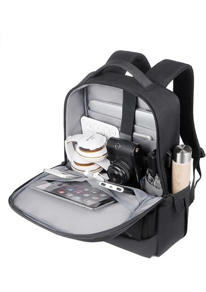 Koyu Gri 29X13X42 cm Çok Fonksiyonlu Erkek Sırt Çantası Anti-Hırsızlık Akıllı Laptop Çantası Iş Seyahati Için Büyük Kapasiteli Taşınabilir Sırt Çantası (Yurt Dışından) fırsatları