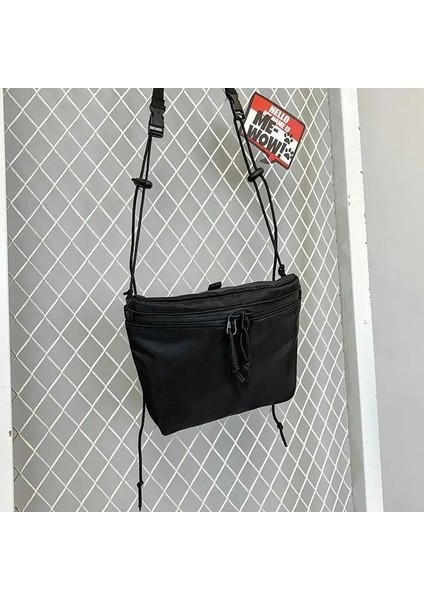 Turuncu Naylon Çanta Yaz Rahat Katı Fermuar Yumuşak Omuz Çantaları Pures ve Çantalar Crossbody Kız Çanta Unisex (Yurt Dışından) modelleri