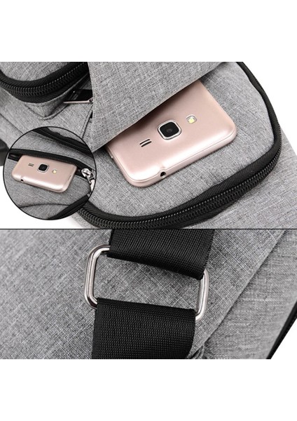 Renk 9 USB Şarj Oxford Crossbody Çanta Anti-Hırsızlık Göğüs Paketi Yaz Kısa Seyahat Haberciler Çanta Su Geçirmez Omuz Çantası (Yurt Dışından) indirimleri