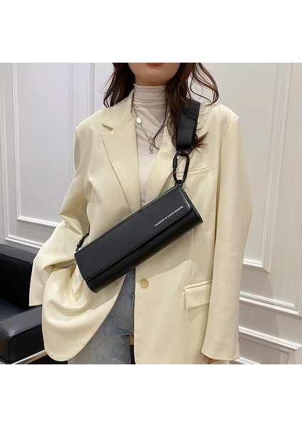 Büyük Siyah Yüksek Kaliteli Unisex Omuz Çantaları Moda Çantalar ve Çanta Tasarımcısı Kadınlar Için Crossbody Çanta Marka Debriyaj Sevimli Satchel (Yurt Dışından) fırsatları