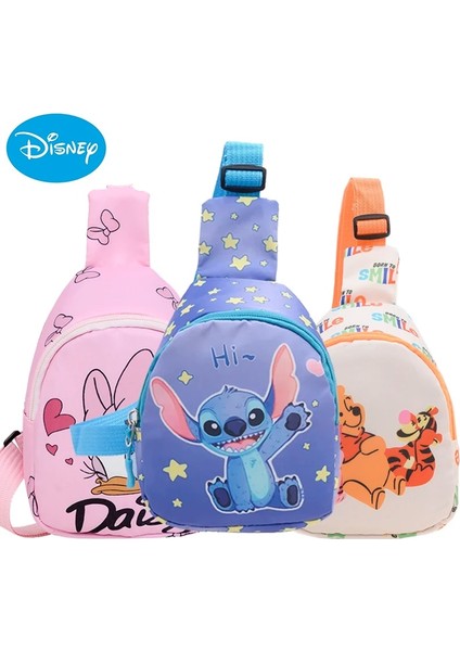16-13X18X7CM Disney Çocuk Göğüs Çantası Lilo ve Dikiş Karikatür Kanvas Crossbody Çanta Kızlar Için Sevimli Prenses Elsa Mickey Mouse Omuzdan Askili Çanta (Yurt Dışından) fiyatları