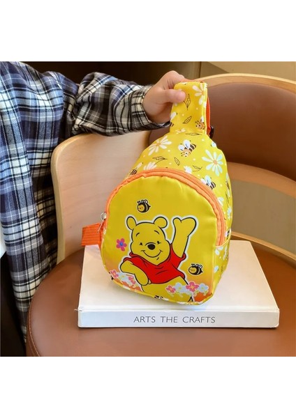 16-13X18X7CM Disney Çocuk Göğüs Çantası Lilo ve Dikiş Karikatür Kanvas Crossbody Çanta Kızlar Için Sevimli Prenses Elsa Mickey Mouse Omuzdan Askili Çanta (Yurt Dışından) indirimleri