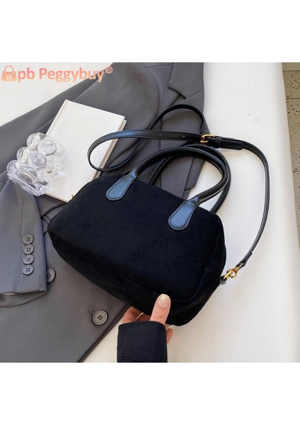 Kahve Kadın Rahat Satchel Çanta Ayarlanabilir Askı Pu Deri Şık Hobo Çanta Düz Renk Retro Crossbody Çanta Büyük Kapasiteli Askılı Çanta (Yurt Dışından) fiyatları