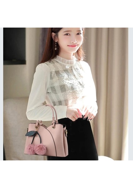 Haki Yüksek Kaliteli Kış Yeni Kadın Çantası Gençlik Moda Trendi Bir Omuz Crossbody Çanta Sıcak Satış Çok Yönlü Iş Rahat Çanta (Yurt Dışından) indirimleri