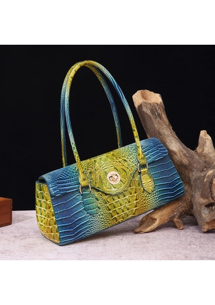 Stil 5 Retro El Koltukaltı Sarma Yöntemi Sopa Kadın Wrap Timsah Desen Brahman Koltukaltı Çanta Bozuk Para Cüzdanı Bolsas Femininas (Yurt Dışından) modelleri