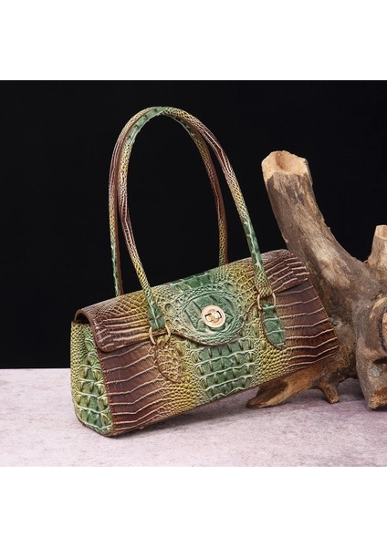 Stil 5 Retro El Koltukaltı Sarma Yöntemi Sopa Kadın Wrap Timsah Desen Brahman Koltukaltı Çanta Bozuk Para Cüzdanı Bolsas Femininas (Yurt Dışından) indirimleri