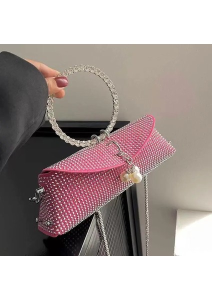 Yeşil Elmas Çanta Kadınlar Için Düğün Parti Kolu Çanta Bling Rhinestone Balo Parti Gelin Pırıltılı Akşam Debriyaj Kare Çanta Tote (Yurt Dışından) fiyatları