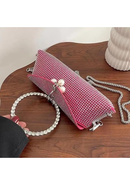 Yeşil Elmas Çanta Kadınlar Için Düğün Parti Kolu Çanta Bling Rhinestone Balo Parti Gelin Pırıltılı Akşam Debriyaj Kare Çanta Tote (Yurt Dışından) modelleri
