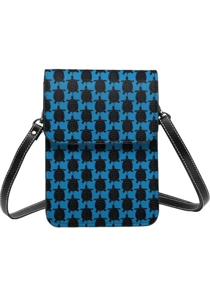Stil 10 Bir Boyut Hawaii Kaplumbağalar Omuzdan Askili Çanta Sevimli Hayvan Streetwear Öğrenci Cep Telefonu Çantası Hediyeler Yeniden Kullanılabilir Deri Çanta (Yurt Dışından)