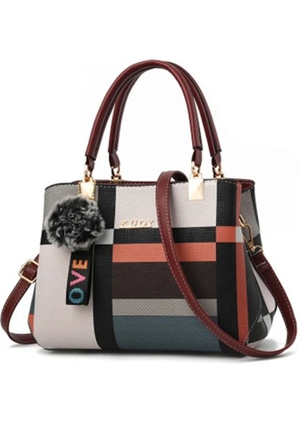 Kırmızı Şarap 3 Kadın Çantası El Çantaları Kadın Deri Çanta Kadınlar Için Crossbody Çanta Bayanlar Debriyaj Boston Çanta Bolsa Feminina Bolso Mujer (Yurt Dışından)