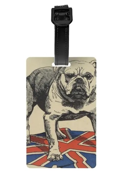 19 Özel Boston Terrier Köpek Bagaj Etiketi Isim Kartı ile Pet Köpek Gizlilik Kapak Kimlik Etiketi Seyahat Çantası Bavul (Yurt Dışından)